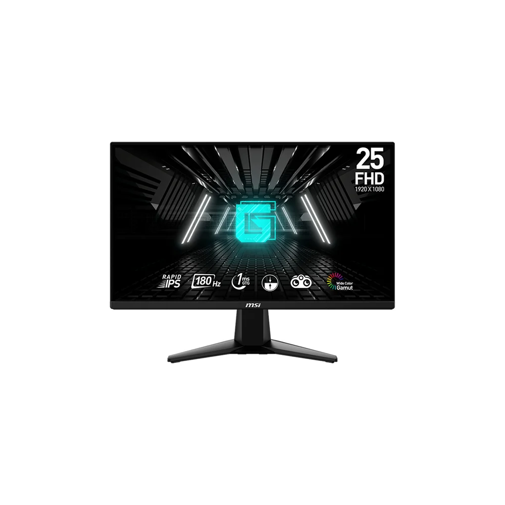 MSI G255F 24.5" IPS 180Hz Full HD Rapid IPS | DESKTOP.MA