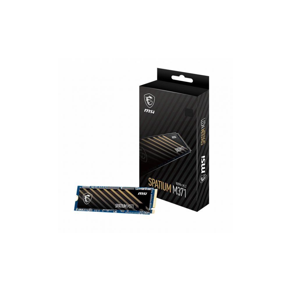 1TB MSI SSD Interne SPATIUM M371 NVMe M.2 Gen3 | DESKTOP.MA