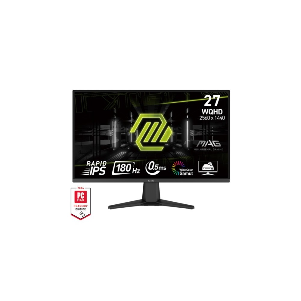 MSI MAG 275QF 27" 180Hz Fast IPS 2K 0.5 ms | DESKTOP.MA