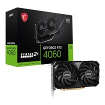 MSI GeForce RTX 4060 VENTUS 2X BLACK OC 8GB GDDR6 | DESKTOP.MA