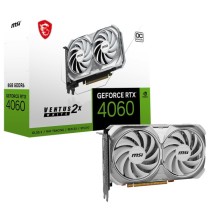 MSI GeForce RTX 4060 VENTUS 2X WHITE OC 8GB GDDR6 | DESKTOP.MA