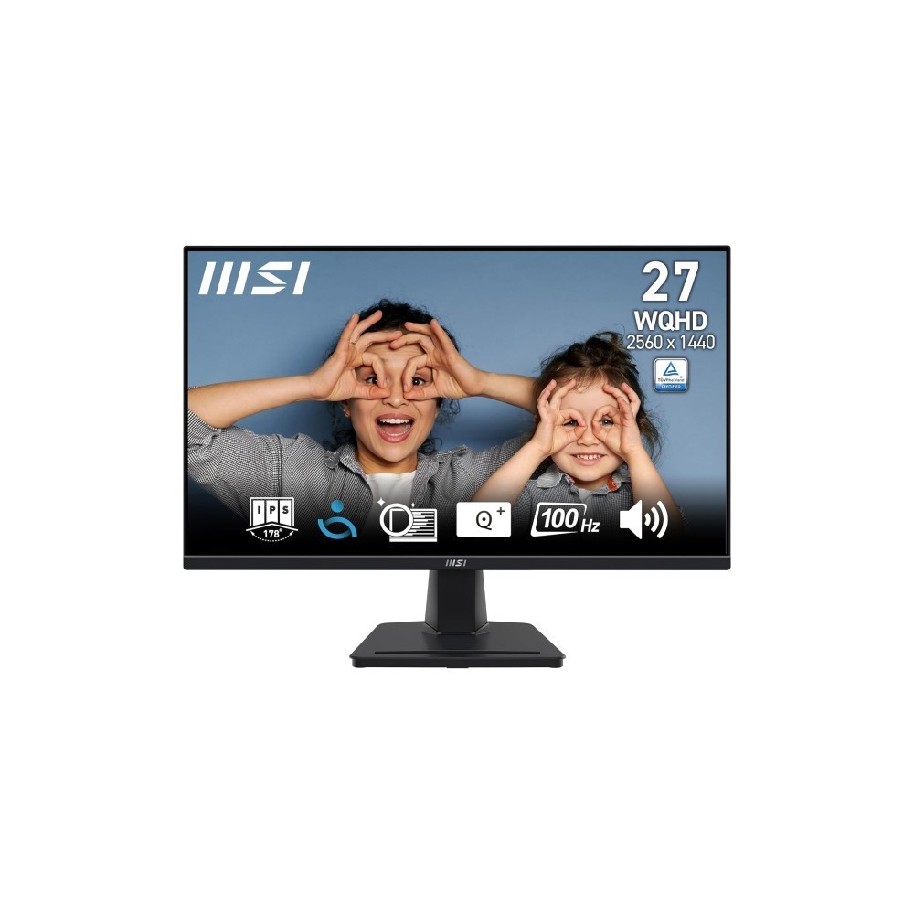 MSI MP275Q 27" IPS 2K 100Hz 2560 x 1440 pixels | DESKTOP.MA