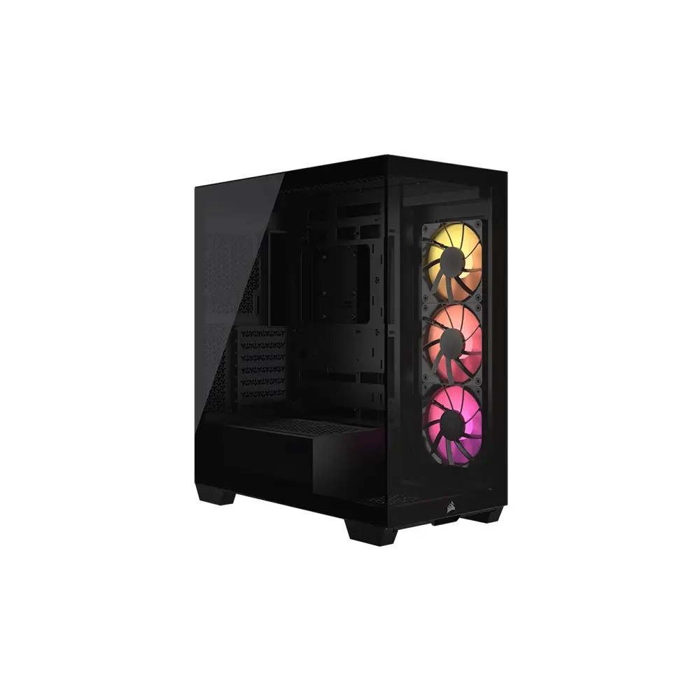 Corsair Boitier 3500X ARGB Mid-Tower Verre trempé | DESKTOP.MA