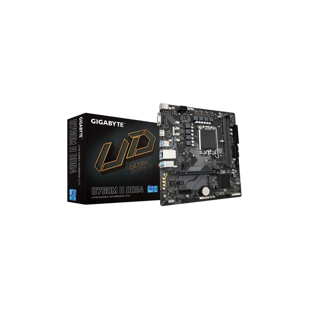 Gigabyte B760M H DDR4 Socket 1700 | DESKTOP.MA