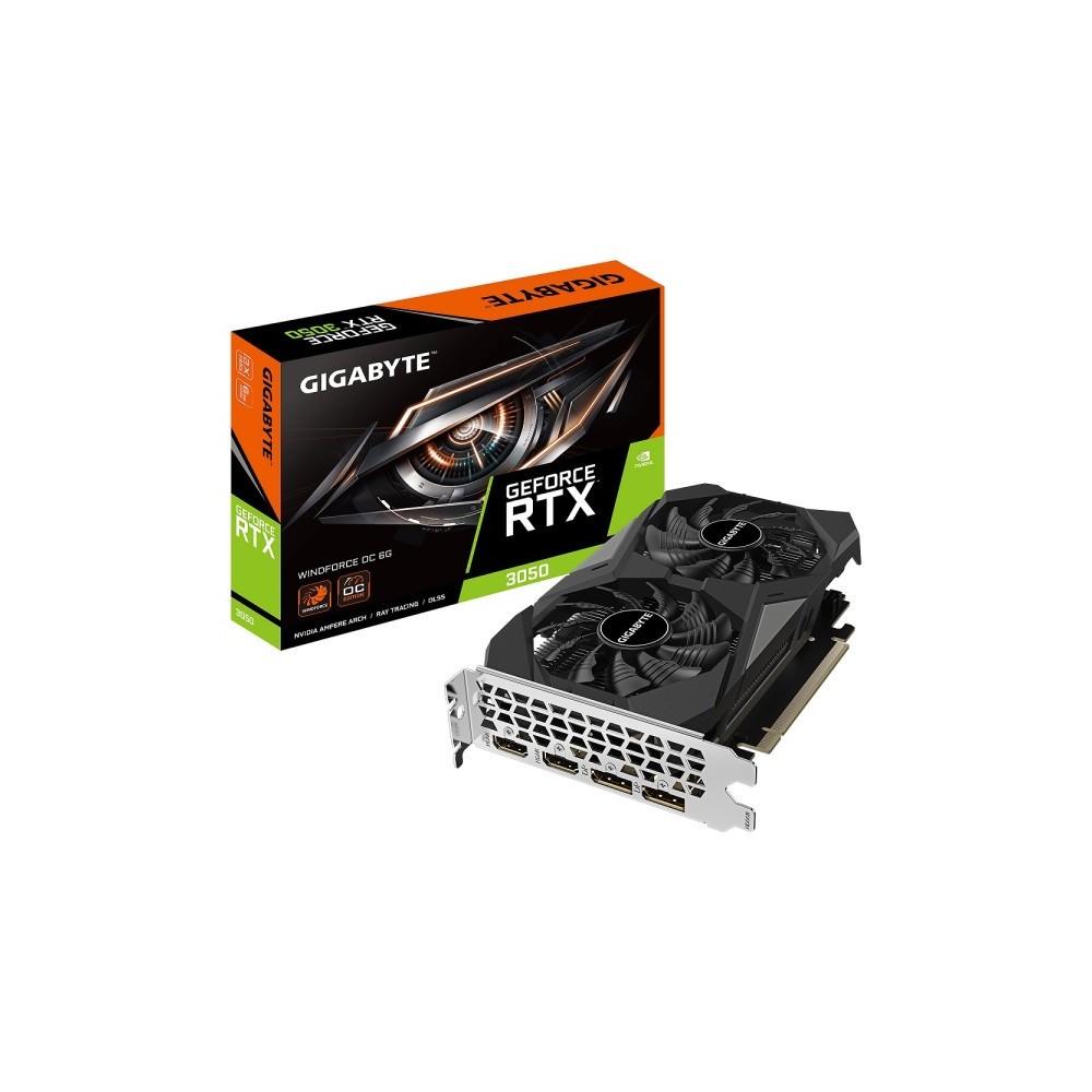 Gigabyte GeForce RTX 3050 WINDFORCE OC 6GB GDDR6 | DESKTOP.MA