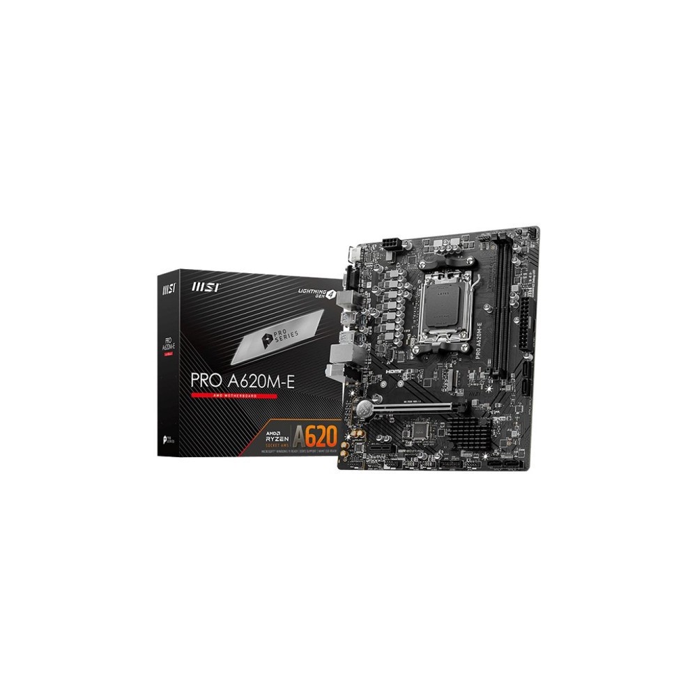 MSI PRO A620M-E Micro ATX Socket AM5 | DESKTOP.MA