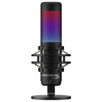 HyperX Quadcast S RGB Noir Microphone USB autonome | DESKTOP.MA