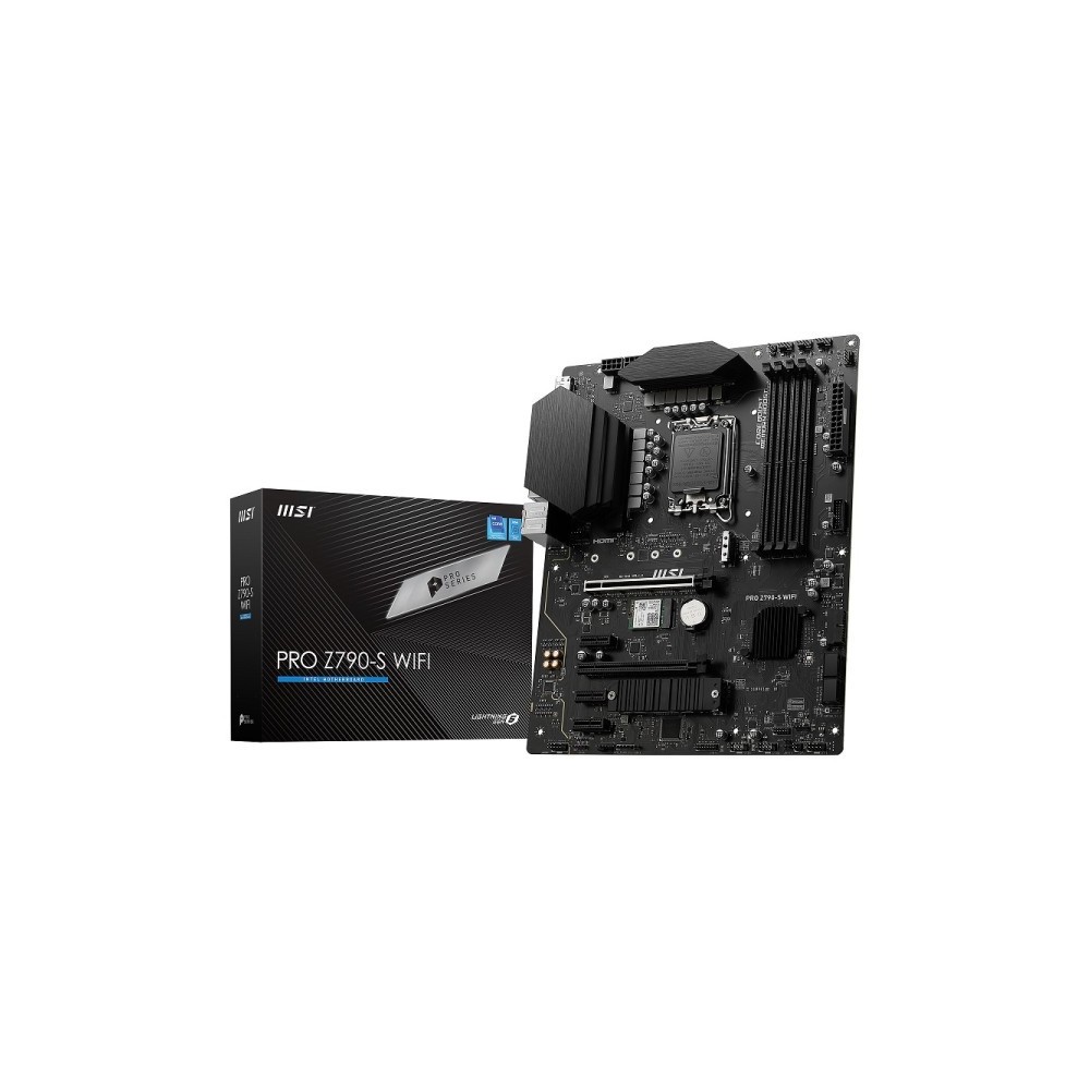 MSI PRO Z790-S WIFI Socket 1700 Wi-Fi 6E Bluetooth 5.3 | DESKTOP.MA